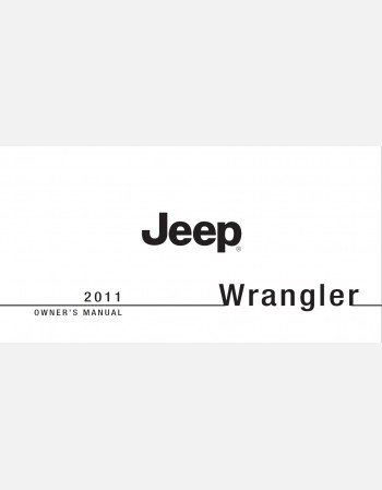 jeep wrangler 2011 owners manual